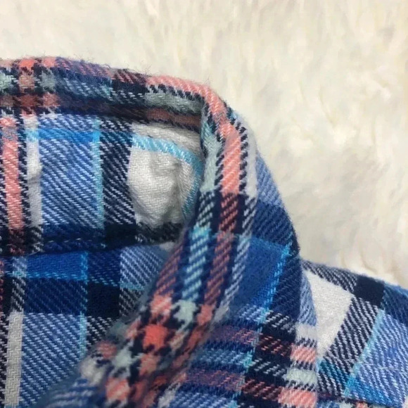 OshKosh Plaid Flannel Button-Up Shirt  Size 3T - Picture 9 of 16